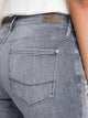 CROSS JEANS - ROSE Jeans, Regular Fit, Grey Used N 487-072, TDetailbild, Gesäß, hinten