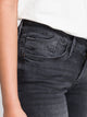 CROSS JEANS - ROSE Jeans, Straight Fit, Black, Details, Seite, Seitlich, 5-Pocket-Style