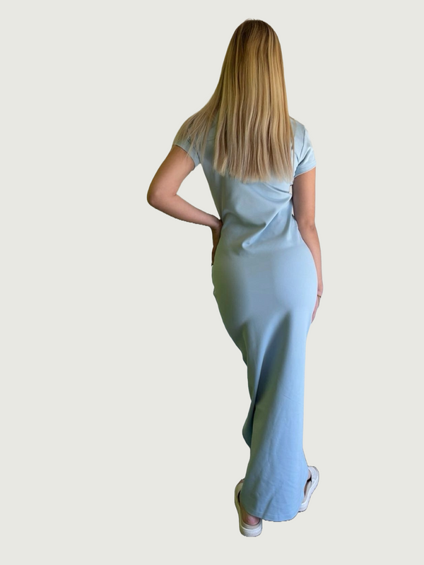 ONLYY M MAXIKLEID hellblau_TALL