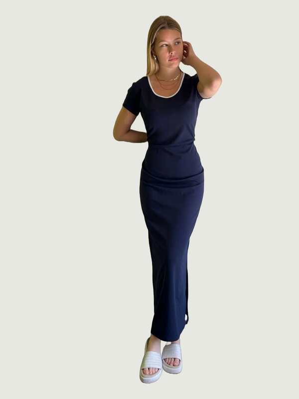 ONLYY M MAXIKLEID navy_TALL