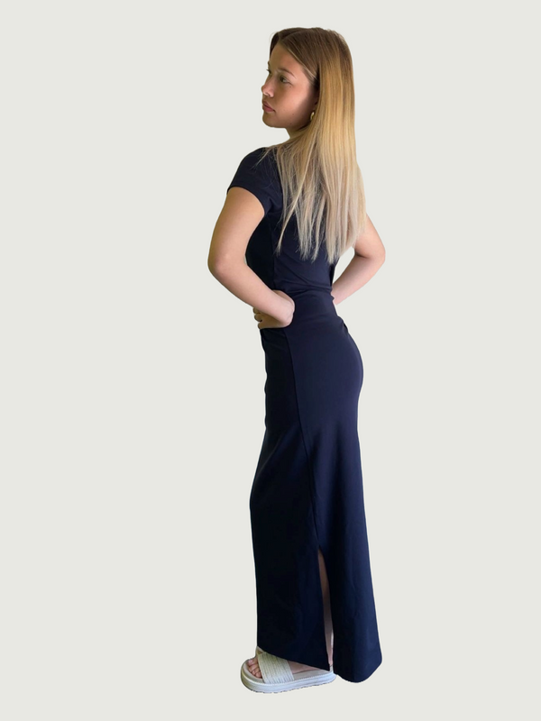 ONLYY M MAXIKLEID navy_TALL
