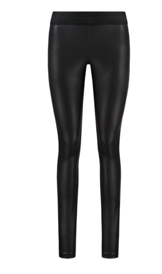 ONLY M - Pelle, Legging Basic, Lether Leggings, Mid-Waist, Skinny Fit