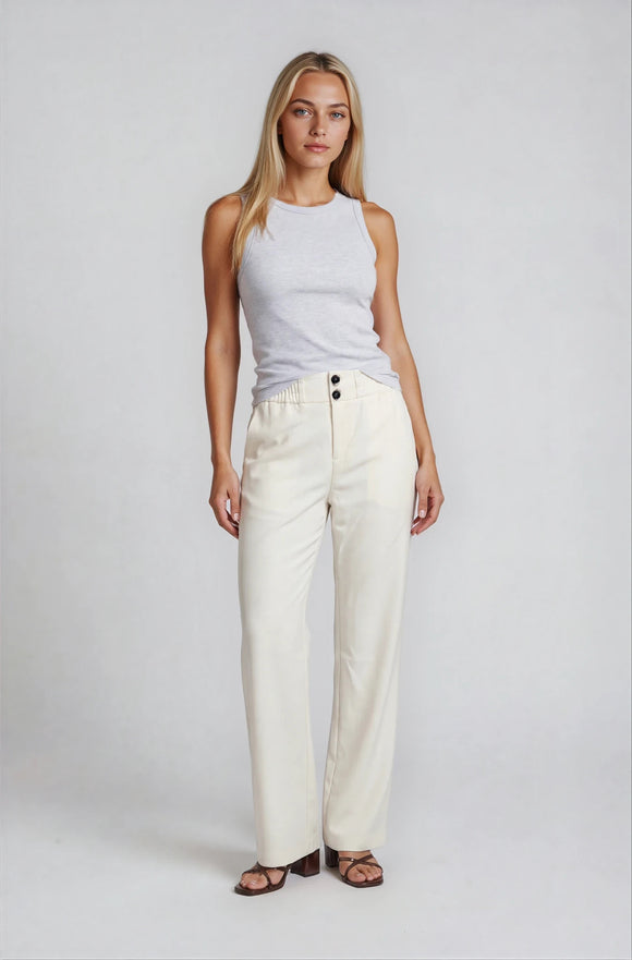 OnlyM-Muffin Damenhose-Gummizug-Viskose-Stretch-front-creme