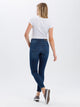 CROSS JEANS - JUDY, Skinny Fit, Dark Mid Blue Used, Hinten, Ganzkörper 