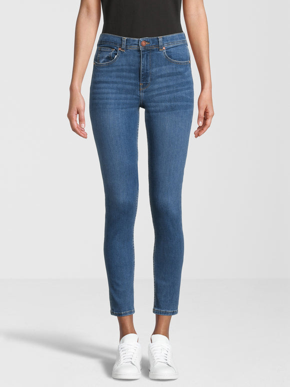 CROSS JEANS - JUDY, Skinny Fit, Straight Blue, Vorne, Unterkörper