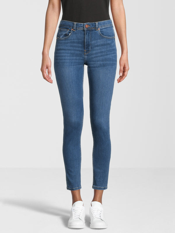 CROSS JEANS - JUDY, Skinny Fit, Straight Blue, Vorne, Unterkörper