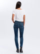 CROSS JEANS - ANYA Jeans, Slim Fit, Mid Blue, Länge 34 - L34 - Länge 36 - L36 - hinten - Ganzkörper - Rückansichtue