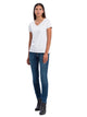 CROSS JEANS - ANYA Jeans, Slim Fit, Mid Blue, Länge 34 - L34 - Länge 36 - L36 - vorne - Ganzkörper - Vorderansichtue