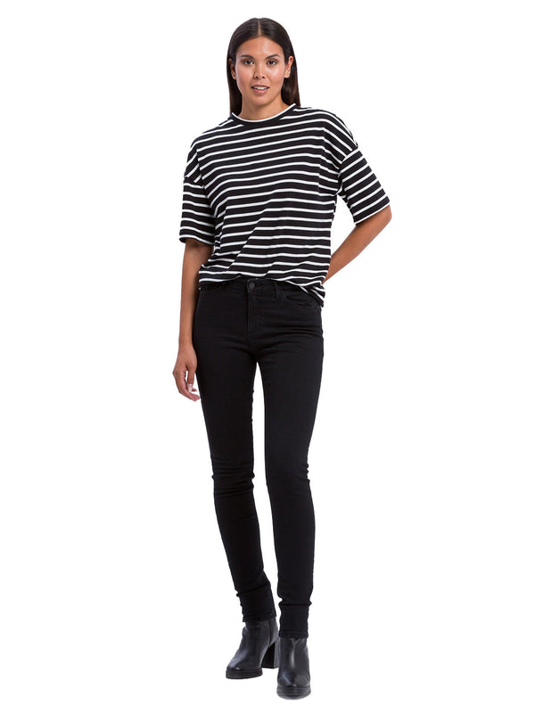 CROSS JEANS - ALAN, Skinny Fit, Black - Länge 30 L30 Länge 32 L32 Länge 34 - L34 - Länge 36 - L36 - vorne - Ganzkörper - Vorderansicht