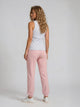 Jogginghose-Slim-rosa-hinten