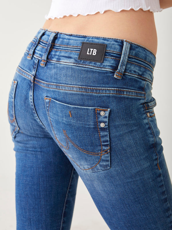 LTB - JULITA X, Skinny Fit, ANGELLIS WASH  1009-51069-13614-50670_half_Detail_Gesäßtaschen_hinten