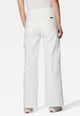 MAVI - DUBLIN, High-Rise Wide-Leg, off white denim, Hinten, Unterkörper