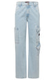 MAVI - DUBLIN, High-Rise Wide-Leg, Bleached Denim, Vorne, Produktfoto