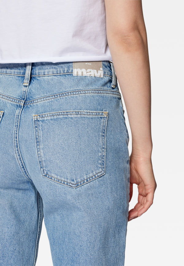 Mavi - Victoria - 101072-81851 - lt used denim - Gesässtasche - hinten