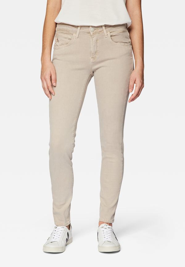 MAVI, ADRIANA, Skinny Fit, Slim Leg, Hummus Str., Mid Waist, Länge 34 - L34 - Länge 36 - L36 - Länge 38 - L38 - vorne - Unterkörper - Vorderansicht