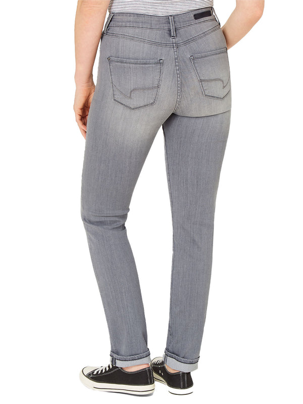 PADDOCK'S, PAT Motion & Comfort, Slim Fit, Medium Grey, High Waist, PADDOCK'S - PAT Motion & Comfort, Slim Fit, Light Grey, High Waist, Länge 34 - L34 - Länge 36 - L36 - Länge 38 - L38 - hinten - Beine - Rückansicht