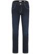 PIONEER - SALLY, Straight Fit, Blue Black Used, Mid Waist, Länge 34 - L34 - Länge 36 - L36 - Länge 38 - L38 - vorne - Beine - Detailansicht