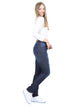 Bogilvy - Straight Fit - High Waist - Mid Blue Used - DAPPER - Länge 34 - L34 - Länge 36 - L36 - veite - Ganzkörper - Seitansicht