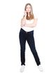 CROSS JEANS - ROSE Jeans, Straight Fit, Blue Black Used, High Waist, länge 30 L30 - Länge 32 - L32 - Länge 34 - L34 - Länge 36 - L36 - vorne - Ganzkörper - Vorderansicht