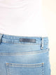 Screvet - Slim Fit - Mid Waist - Light Blue Used - SPARKY - Länge 34 - L34 - Länge 36 - L36 - Länge 38 - L38 - hinten - Gesäß - Detailansicht