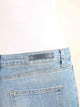 Screvet- Bootcut - High Waist - Light Blue Used - SNAPPY- Länge 34 - L34 - Länge 36 - L36 - hinten - Letherpatch - Detailansicht