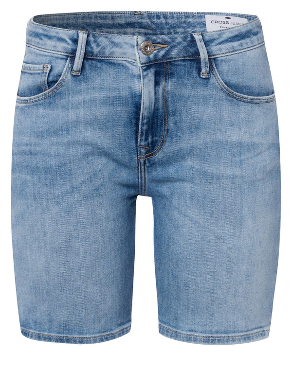 CROSS JEANS - Zena - Slim Bermuda - Light Blue -  Produktbild - vorne