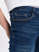 Cross Jeans - Skinny Fit - Caprihose - Low Waist - Dark Blue - AMBER - vorne - Pocket - Detailansicht