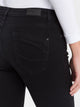 CROSS JEANS - LAUREN Jeans, Bootcut, Black, Mid Waist, Länge 30 - L30 Länge 32 - L32 Länge 34 - L34 - Länge 36 - L36 - Länge 38 - L38 - hinten - Gesäß- Detailansicht