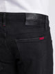 CROSS JEANS - DAMIEN, Slim Fit, Black Used, Hinten, Seite, Details