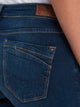 CROSS JEANS - LAUREN Jeans, Bootcut, Deep Blue, Mid Waist, Länge 30 - L30 - Länge 32 - L32 -  Länge 34 - L34 - Länge 36 - L36  - Gesäß - Detailansicht