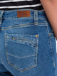 CROSS JEANS - LAUREN Jeans, Regular Fit, Mid Waist, Länge 30 - L30 - Länge 32 L32 -Länge 34 - L34 - Länge 36 - L36 - Länge 38 - L38 - hinten - Gesäß- Detailansicht