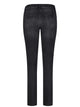 MAC - MELANIE Glam, Feminine Fit, Straight Leg, Nieten, Basic Used Black Wash - High Waist, Länge 34 - L34 - Länge 36 - L36 - hinten - Beine - Rückansicht