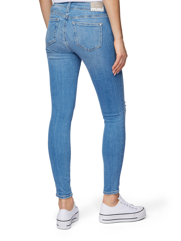 MAVI - ADRIANA, Skinny Fit, Mid-Waist, Mid Ripped Denim hinten