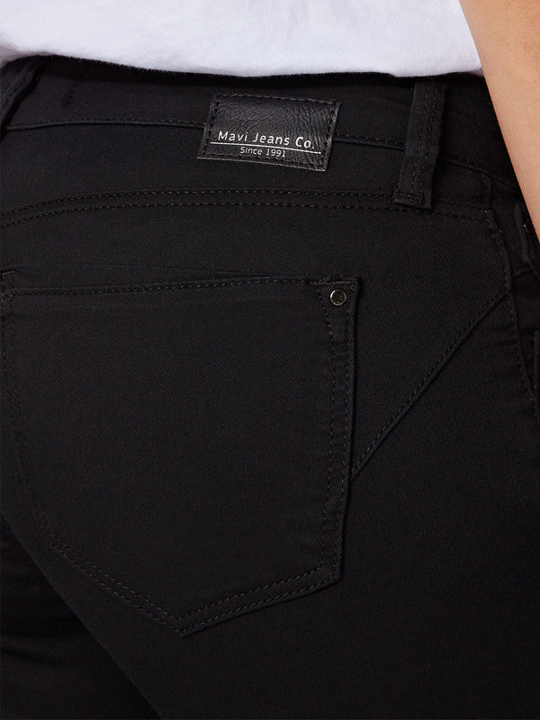 MAVI - OLIVIA, Straight Fit, Low-Waist, Double Black detail