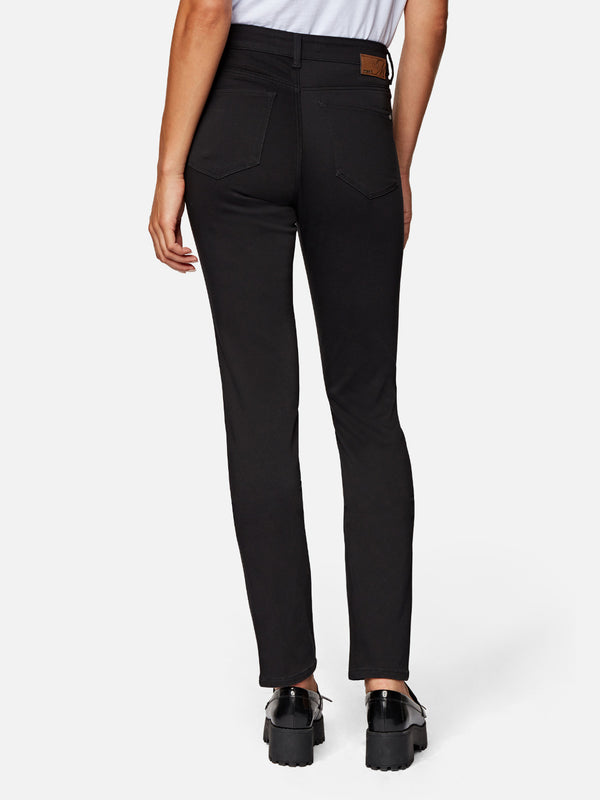 MAVI - SOPHIE, Slim Fit, Black Str, Mid Waist, Länge 34 - L34 - Länge 36 - L36 - Länge 38 - L38 - hinten - Beine - Rückansicht