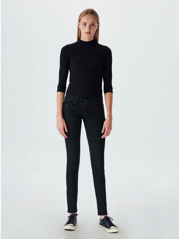 LTB - MOLLY M, Slim Fit, Black to Black Wash - 10095065131934796 - Ganzkörperbild - vorne