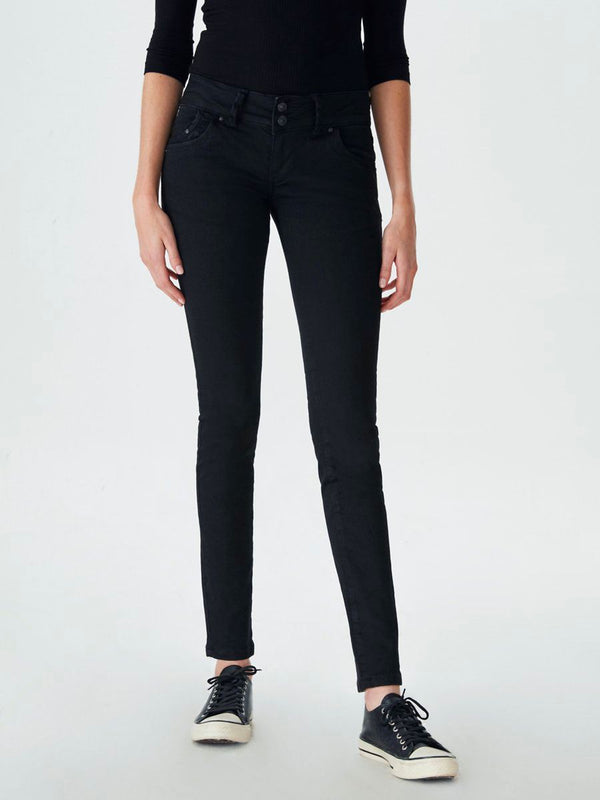 LTB - MOLLY M, Slim Fit, Black to Black Wash  -  10095065131934796 - Teilkörperbild - vorne