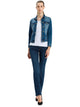 CROSS JEANS - ROSE Jeans, Straight Fit, Dark Used, Mid Waist, Länge 34 - L34 - Länge 36 - L36 - vorne - Ganzkörper - Vorderansicht