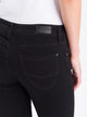CROSS JEANS - ROSE Jeans, Straight Fit, Black, High Waist, Länge 30 - L30 -  Länge 32 - L32 - Länge 34 - L34 - Länge 36 - L36 - hinten - Gesäß - Detailansicht