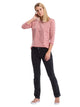 CROSS JEANS - ROSE Jeans, Straight Fit, Dark Grey, High Waist, Länge 34 - L34 - Länge 36 - L36 - vorne - Ganzkörper - Vorderansicht