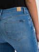 CROSS JEANS - ALAN, Skinny Fit, Mid Blue- Länge 34 - L34 Länge36-L36 - Detail