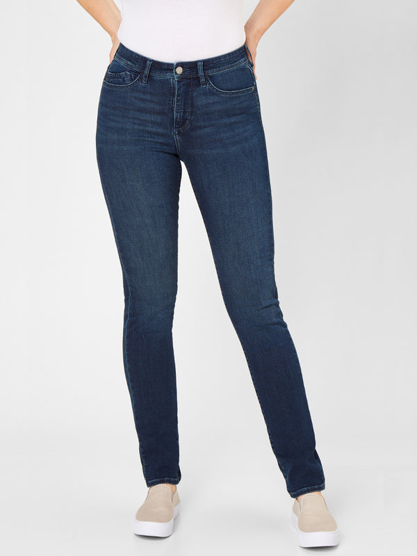 PADDOCK'S - PAT LIGHT DENIM, Slim Fit, Blue Black, High Waist, Länge 34 - L34 - Länge 36 - L36 - Länge 38 - L38 - vorne - Beine - Vorderansicht