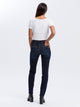 CROSS JEANS - ANYA Jeans, Slim Fit, Dark Blue, Länge 30 - L30 - Länge 32  - L32-  Länge 34 - L34 - Länge 36 - L36 -hinten - Ganzkörper - Rückansichtlue