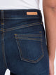 CROSS JEANS - ANYA Jeans, Slim Fit, Dark Blue, Länge 30 - L30 - Länge 32  - L32-  Länge 34 - L34 - Länge 36 - L36 -hinten - Gesäß - Detailansichtlue