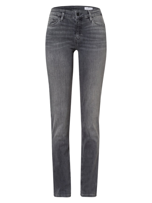 CROSS JEANS - ANYA Jeans, Slim Fit, Dark Grey, Länge 34 - L34 - Länge 36 - L36  - vorne - Beine- Detailansicht
