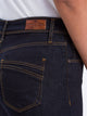 CROSS JEANS - ANYA Jeans, Slim Fit, Rinsed, Blue, Dark Blue, Länge 34 - L34 - Länge 36 - L36 - hinten - Gesäß - Detailansicht