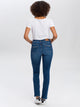 CROSS JEANS - ANYA Jeans, Slim Fit, Dark Blue Washed, Länge 34 - L34 - Länge 36 - L36 - hinten - Ganzkörper - Rückansicht