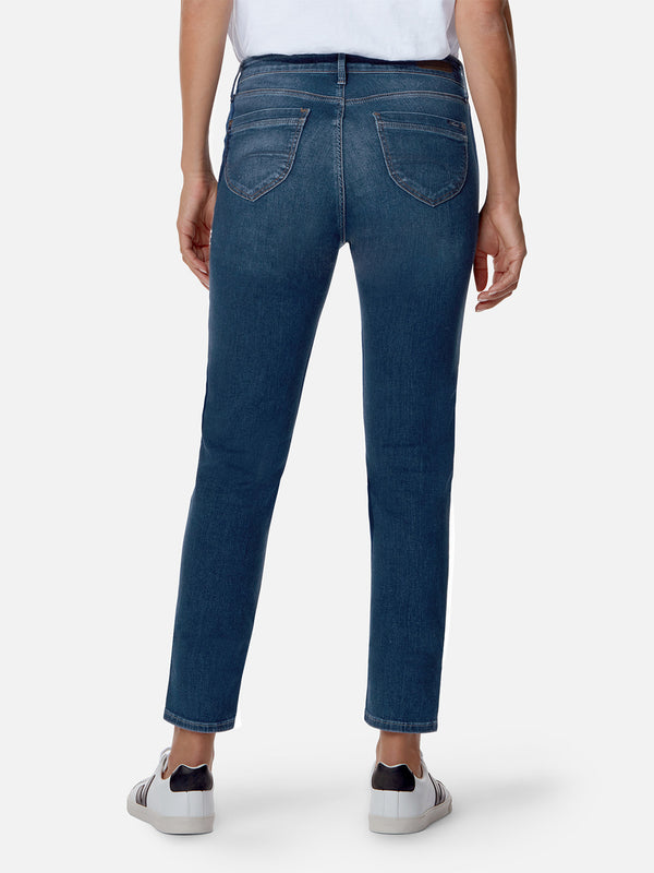 MAVI - SOPHIE, Slim Skinny Fit, Deep Memory Fit, Blue, Mid Waist, Länge 34 - L34 - Länge 36 - L36 - Länge 38 - L38 - hinten - Beine - Rückansicht