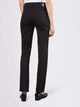 MAC - MELANIE Jeans, Feminine Fit, Black-Black, Straight Leg, High Waist, Länge 34 - L34 - Länge 36 - L36 - hinten - Beine - Rückansicht